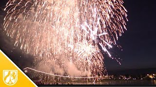 Das Feuerwerk zum JapanTag 2019 in Düsseldorf in voller Länge [upl. by Corette708]