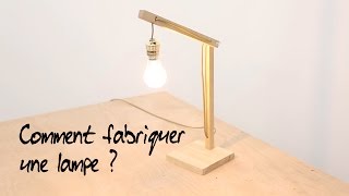 Comment fabriquer une lampe [upl. by Einot]