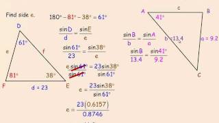 Sine and Cosine Laws When do You Use Each One [upl. by Jesse875]