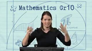 DBE Learning Tube  Mathematics Grade 10 [upl. by Deer]