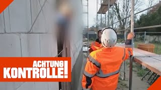 Extrem fehlerhaftes Gerüst Hat der Bauleiter es neu aufgebaut  Achtung Kontrolle  Kabel Eins [upl. by Nelram]