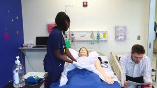 Nursing Simulation Scenario Physical Assessment [upl. by Annasor479]