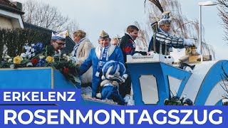 ERKELENZ  Karneval  Rosenmontagszug 2018 [upl. by Aramas]