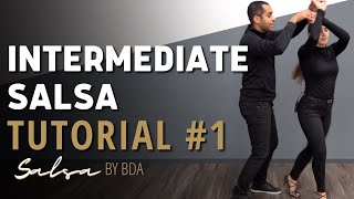 Intermediate Salsa Tutorial  Learn How To Salsa Dance With A Partner  Demetrio amp Nicole [upl. by Notyal]