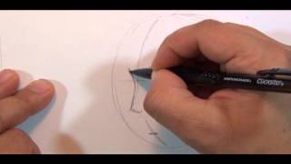 How to Draw the Head in ThreeQuarter View [upl. by Ingrid92]