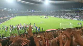 Willem II  Telstar Spelers en kingside vieren het kampioenschap [upl. by Llahsram77]