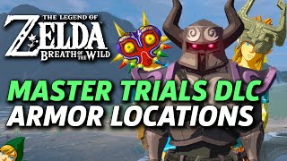 How To Find All The DLC Armor Sets in Zelda Breath of the Wild [upl. by Aekan972]