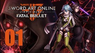 Sword Art Online Fatal Bullet  Lets Play Part 1 Gun Gale Online [upl. by Assener]