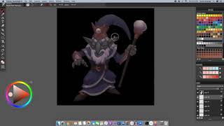 Part 1  Drawing and lighting a character in Painter Essentials 8 [upl. by Asilanom]