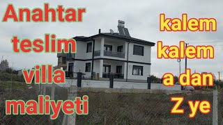 müstakil villa maliyeti anahtarteslimevmaliyeti köyevimaliyeti müstakilevyapımı villamaliyeti [upl. by Hizar]