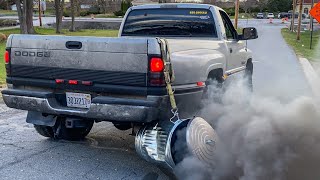 World’s LOUDEST Diesel Exhaust Tip Cummins Edition [upl. by Nilram]