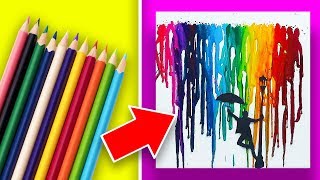 17 Easy Art Projects Anyone Can Make [upl. by Otreblif]