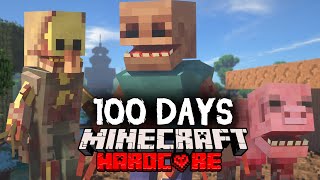 I Spent 100 Days in a Parasite Apocalypse in Minecraft Heres What Happened [upl. by Assenal]