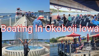 Boating in Okoboji Iowa [upl. by Vezza]