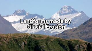 Glacial Processes and Landforms [upl. by Longawa754]