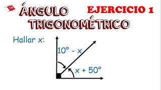 ejercicio 1 angulo trigonometrico [upl. by Ryter]