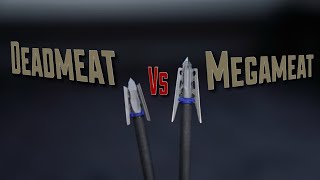 Deadmeat vs Megameat  G5 Mechanical Broadhead Review [upl. by Jae535]