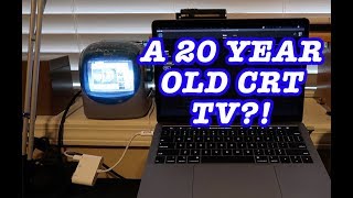 Using a 5quot CRT TV as a Second Monitor [upl. by Schreibe]