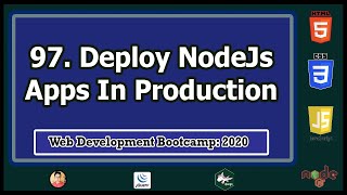 Hosting Tutorial Deploy NodeJs Apps in Production on Linux VPS  Web Development Tutorials97 [upl. by Orecic]