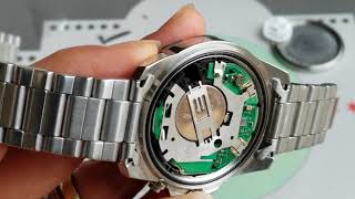 Full Tutorial On Changing Two Batteries amp Watch Links CASIO Illuminator LED 6 6 18 [upl. by Eirahs93]