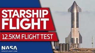 Starship SN8 125km Successful Test Flight  Full Livestream [upl. by Arabrab]