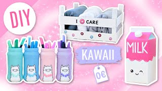 DIY 0 € KAWAII  Deco Chambre Pas Chère  Room Decor français [upl. by Raila616]