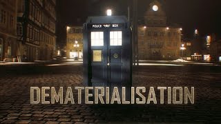 Dematerialisation  A Doctor Who VFX Shot [upl. by Sihun]