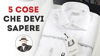 LA CAMICIA ELEGANTE 5 cose che devi sapere [upl. by Adorl379]