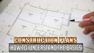 How To Reading Construction Blueprints amp Plans  1 [upl. by Blanding]