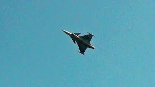 🇸🇪 Nice Sounding JAS39 Saab Gripen Flybys [upl. by Nali384]