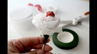 Crepe Paper Lollipop Flowers [upl. by Weitman]