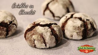 ❅ Recette de Crinkles de Noël au Chocolat ❅ [upl. by Og12]