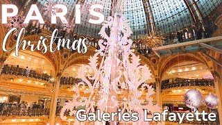 Christmas at Galeries Lafayettes in Paris 2024 [upl. by Cherianne414]