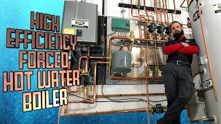 High Efficiency Boiler Installation and Explanation [upl. by Nussbaum]