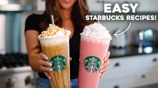 MAKING STARBUCKS DRINKS AT HOME [upl. by Ert283]