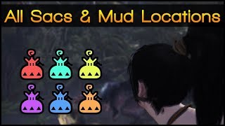 Monster Hunter World ▼ All The Sacs amp Fertile Mud Locations Guide Out of Date [upl. by Alderman191]