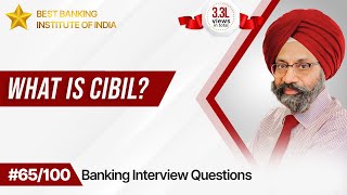 What is CIBIL Best Answer For Banking Aspirants  Mr Jasbir Singh  IPB India [upl. by Hitchcock919]