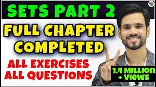 Sets Class 11  Maths Chapter 1  ConceptTypesQuestionsSolutionsConceptRepresentionSuper Set [upl. by Otrebogad]