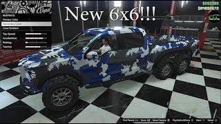 GTA 5  DLC Vehicle Customization Vapid Caracara and Review [upl. by Jeggar]