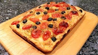 Focaccia Recipe  OrsaraRecipes [upl. by Attelliw]