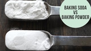 Baking Soda vs Baking Powder The Difference [upl. by Sussna]