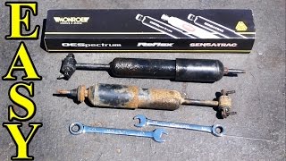 How to Replace Front Shocks [upl. by Atteugram]