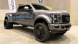 Super Duty Ford F450 Platinum 2021 Custom 4x4 Truck [upl. by Venuti]