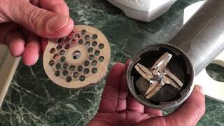 How to assemble a meat grinder Moulinex meat grinder [upl. by Nnaoj953]