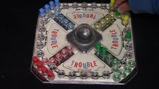 How To Play Original TROUBLE Board Game [upl. by Tiduj124]