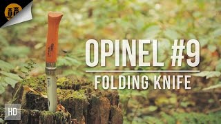 Opinel No 9  Folding Bushcraft Knife  Field Review [upl. by Lemmor533]