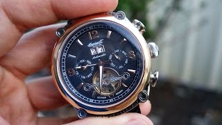 Ingersoll quotCimarronquot Automatic Watch Review IN6907RBK  Perth WAtch 25 [upl. by Brit528]