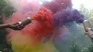 Making Colored Smoke Devices for 4th of July [upl. by Iah158]