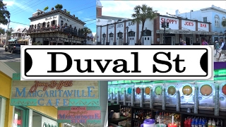 Guide To Drinking In Key West The Duval Crawl [upl. by Ltsyrk]