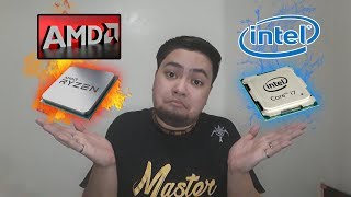 Comparison AMD vs Intel Processor which one is better  Cavemann TechXclusive Tagalog [upl. by Eidson269]